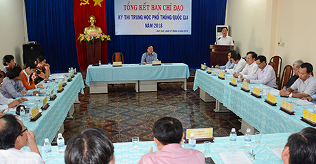 Tổng kết Ban Chỉ đạo kỳ thi THPT quốc gia năm 2018 tỉnh Kon Tum