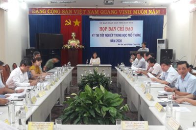 Ban Chỉ đạo Kỳ thi tốt nghiệp THPT năm 2020 tỉnh Kon Tum họp phiên thứ nhất