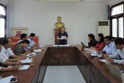 Đồng chí Phó Chủ tịch UBND tỉnh Trần Thị Nga làm việc với UBND huyện Sa Thầy