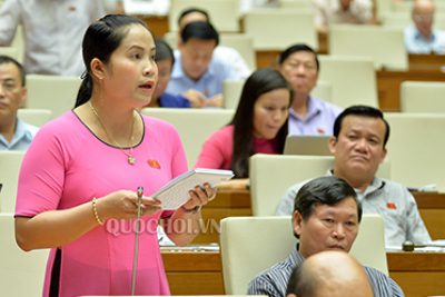 Quốc hội thảo luận ở hội trường về dự án Luật sửa đổi, bổ sung một số điều của Luật Giáo dục
