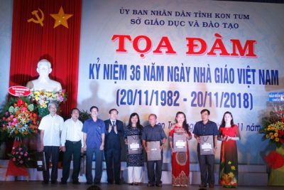 Tọa đàm kỷ niệm 36 năm Ngày Nhà giáo Việt Nam (20/11/1982 – 20/11/2018).