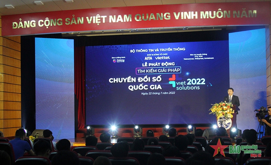 Phát động Cuộc thi “Tìm kiếm giải pháp Chuyển đổi số Quốc gia – Viet Solutions” năm 2022
