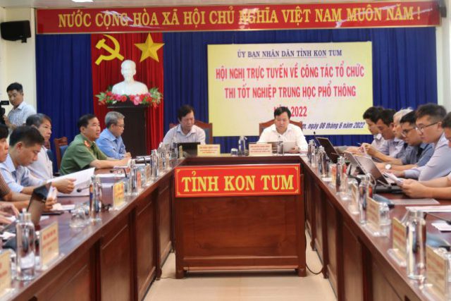 Triển khai công tác tổ chức thi tốt nghiệp THPT năm 2022