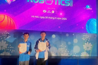 Kon Tum đạt giải Khuyến khích tại Vòng Chung kết toàn quốc Cuộc thi “Sáng tạo Robotics” 2024