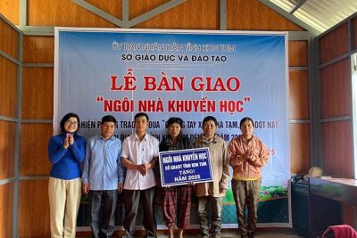 NGÔI NHÀ KHUYẾN HỌC – NƠI TRAO GỬI YÊU THƯƠNG