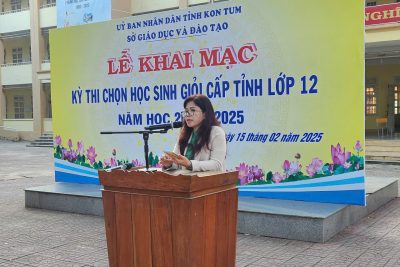 Khai mạc Kỳ thi học sinh giỏi cấp tỉnh lớp 12 năm học 2024 – 2025