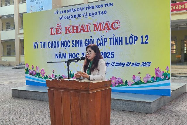 Khai mạc Kỳ thi học sinh giỏi cấp tỉnh lớp 12 năm học 2024 – 2025