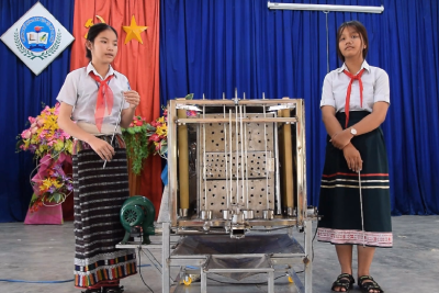Sản phẩm của 2 học sinh Trường PTDTNT huyện Sa Thầy đạt giải Ba Cuộc thi Sáng tạo TTN-ND toàn quốc