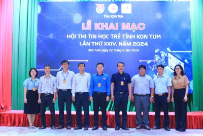 Khai mạc Hội thi tin học trẻ tỉnh Kon Tum năm 2024
